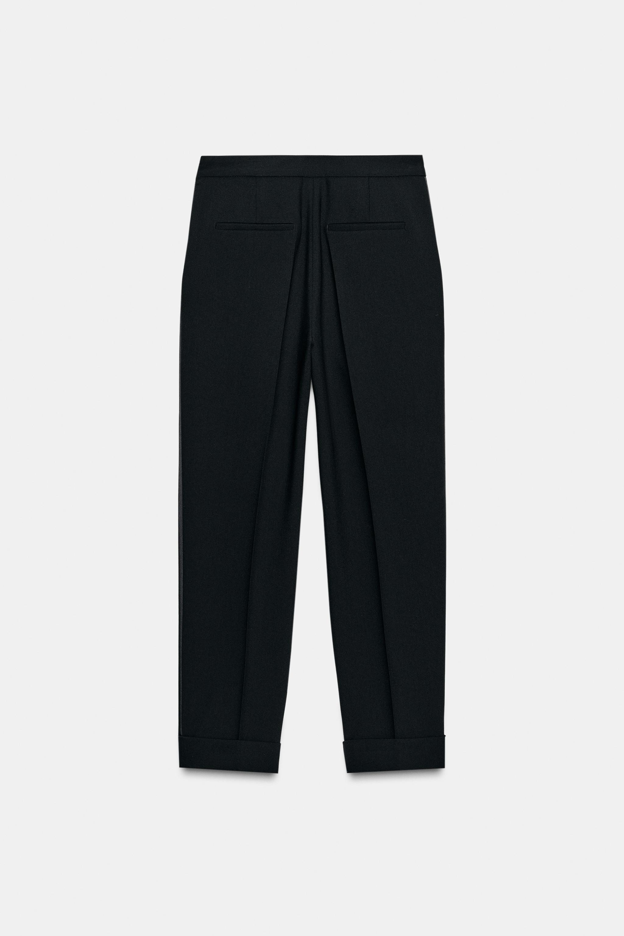 ANKLE TUXEDO PANTS